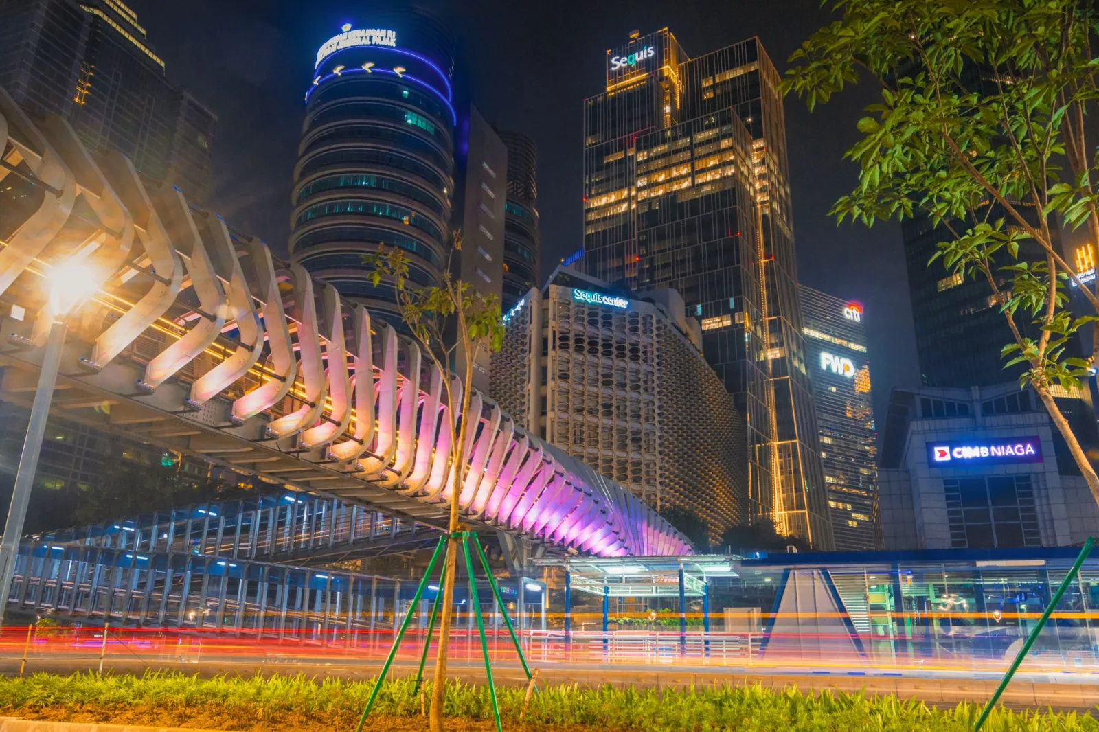 Business district and professional context for Jakarta