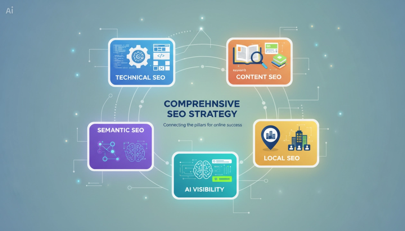 Overview of on page SEO service components