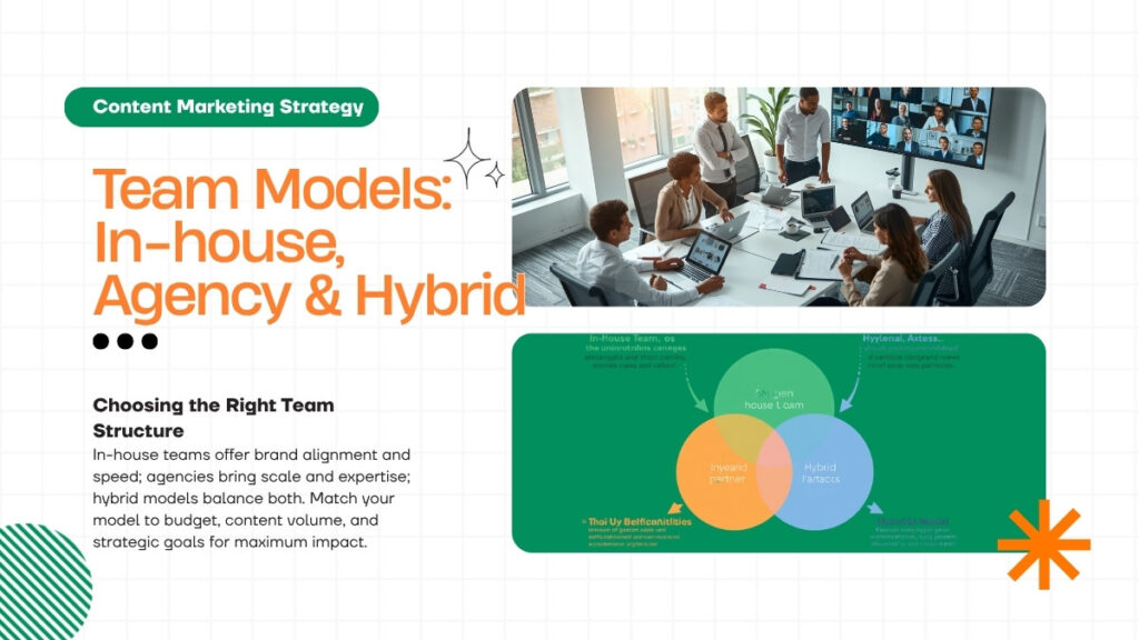 In-house vs agency vs hybrid content resourcing