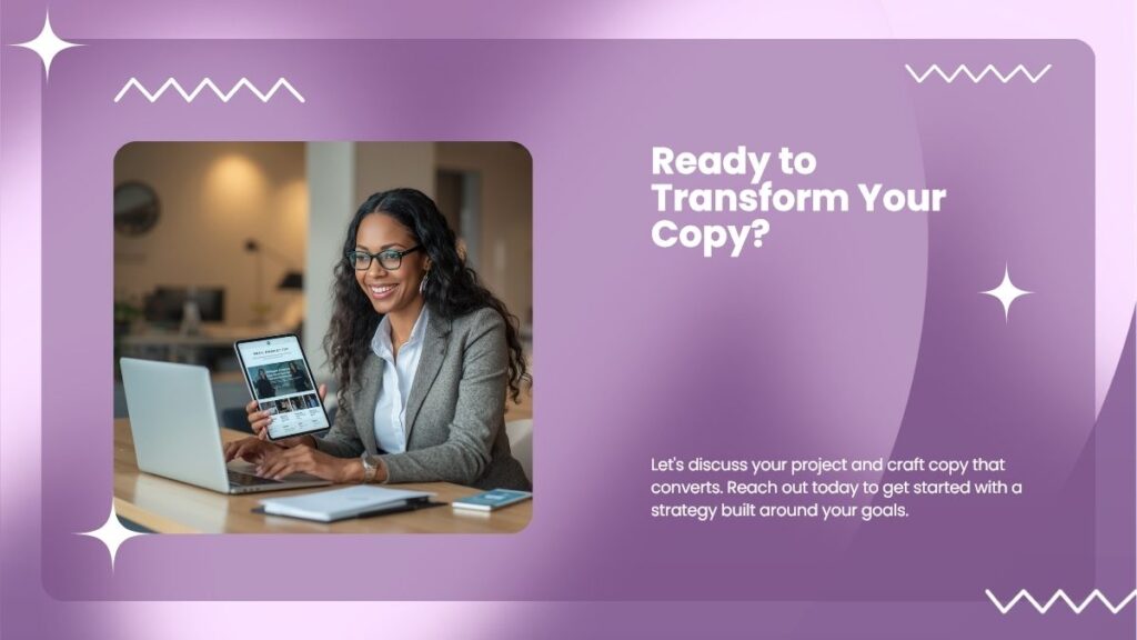 Impact of professional copywriting on business metrics