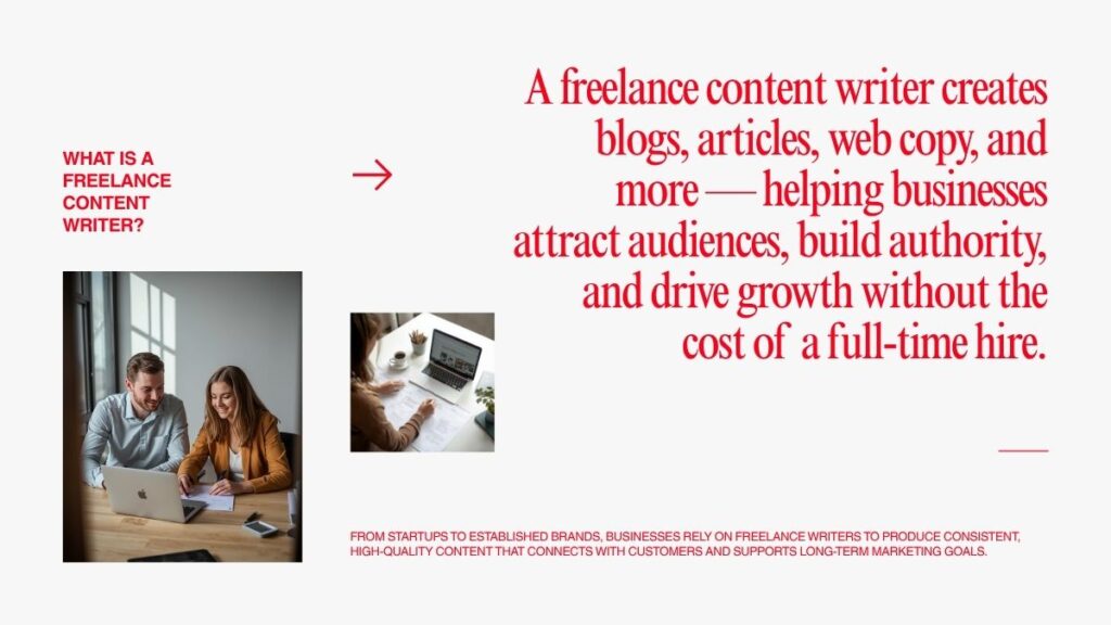 Working with a Freelance Content Writer