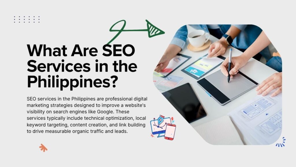 SEO Services Philippines: 2026 Packages, PHP Pricing & ROI Strategies What Are SEO Services in the Philippines