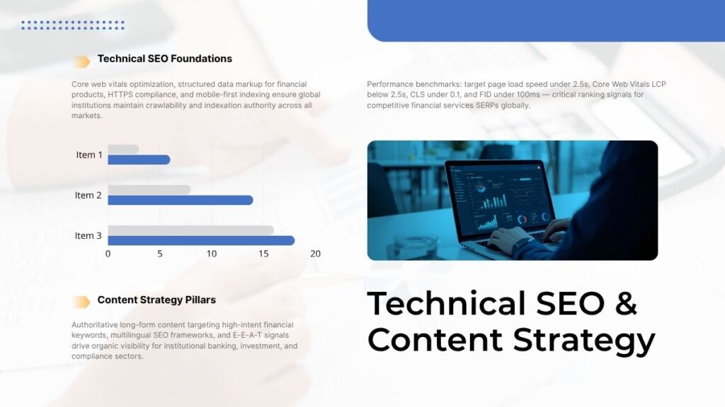Regulation and trust in financial services SEO
